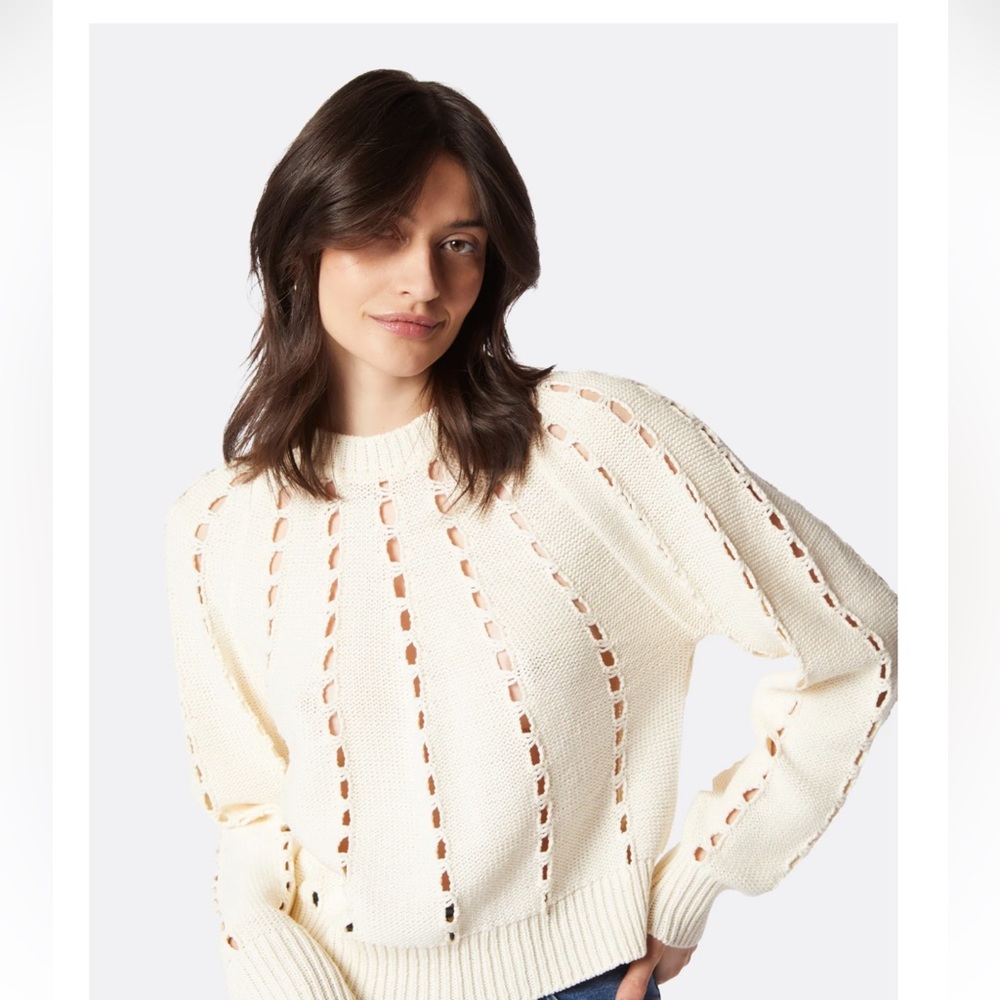 Troy Crewneck Sweater - Porcelain / S